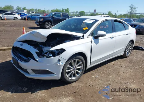 2017 Ford Fusion Se из США, поврежденный, VIN 3FA6P0H7XHR415299